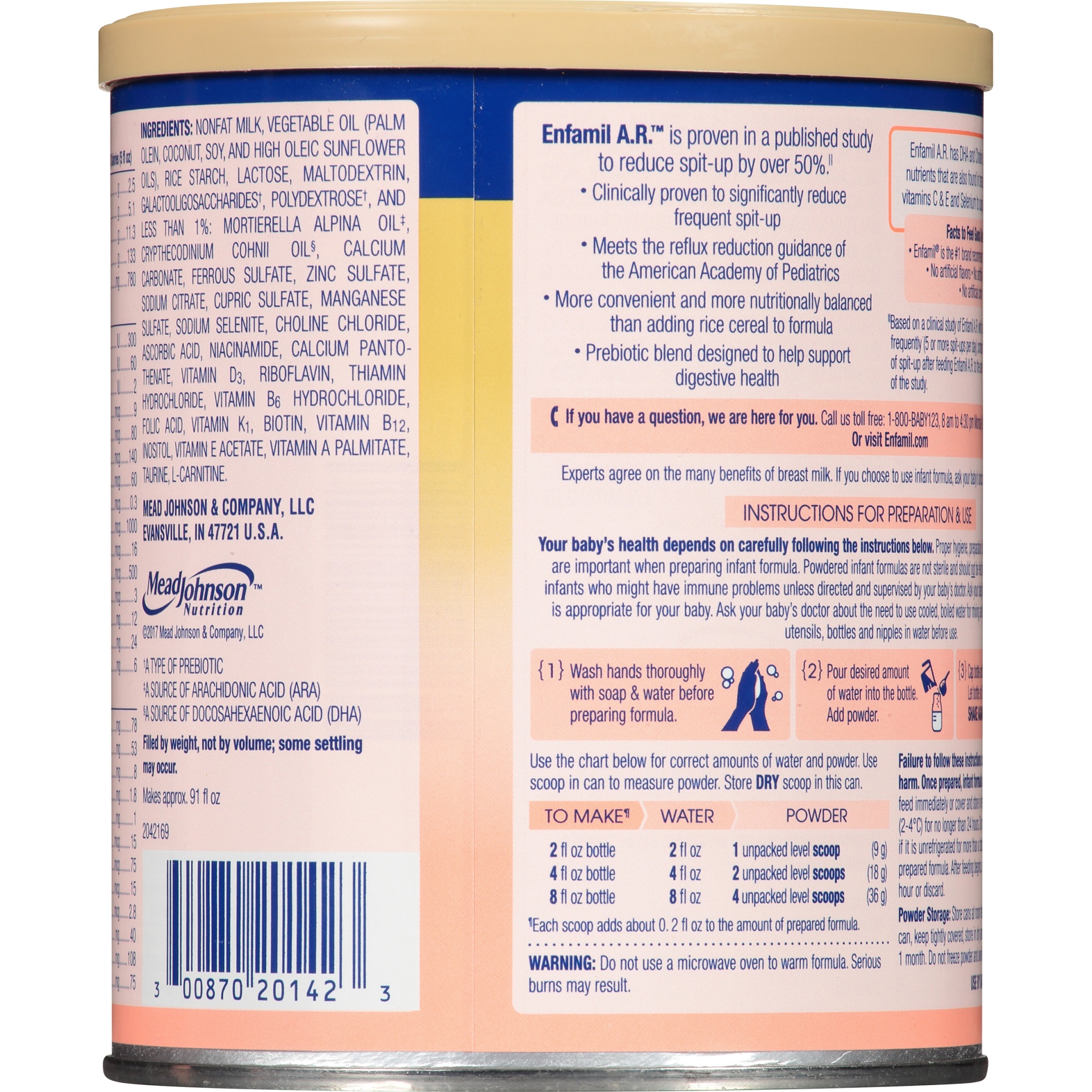 Enfamil ar best sale off brand