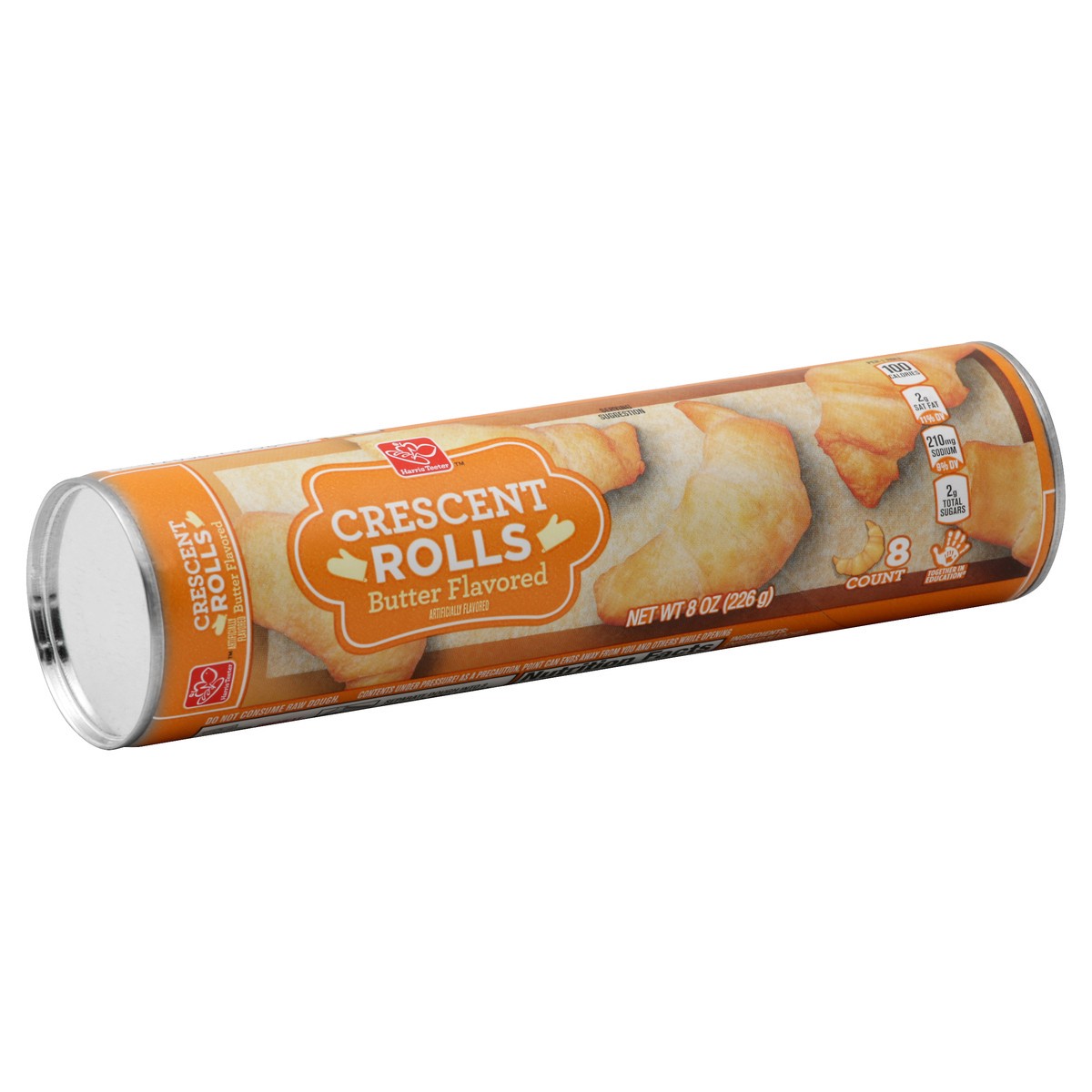 slide 3 of 4, Harris Teeter Buttery Crescent Roll, 1 ct