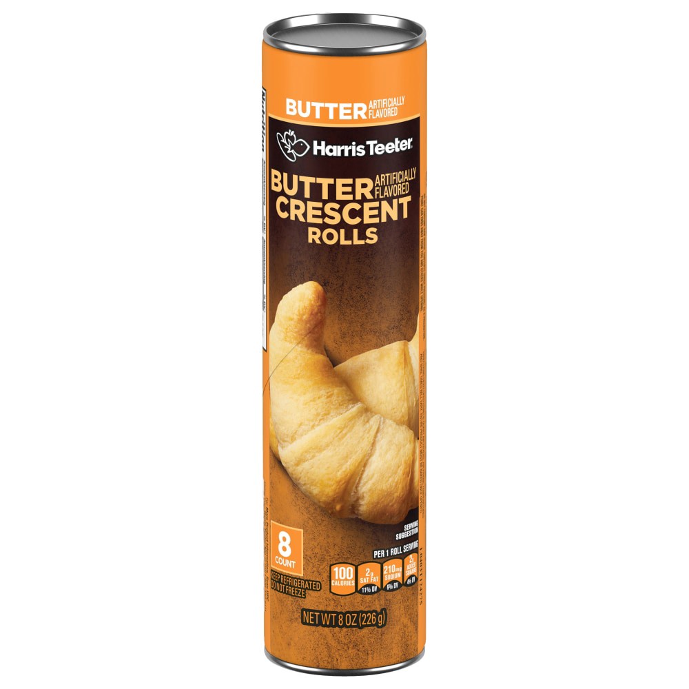 slide 1 of 4, Harris Teeter Buttery Crescent Roll, 1 ct