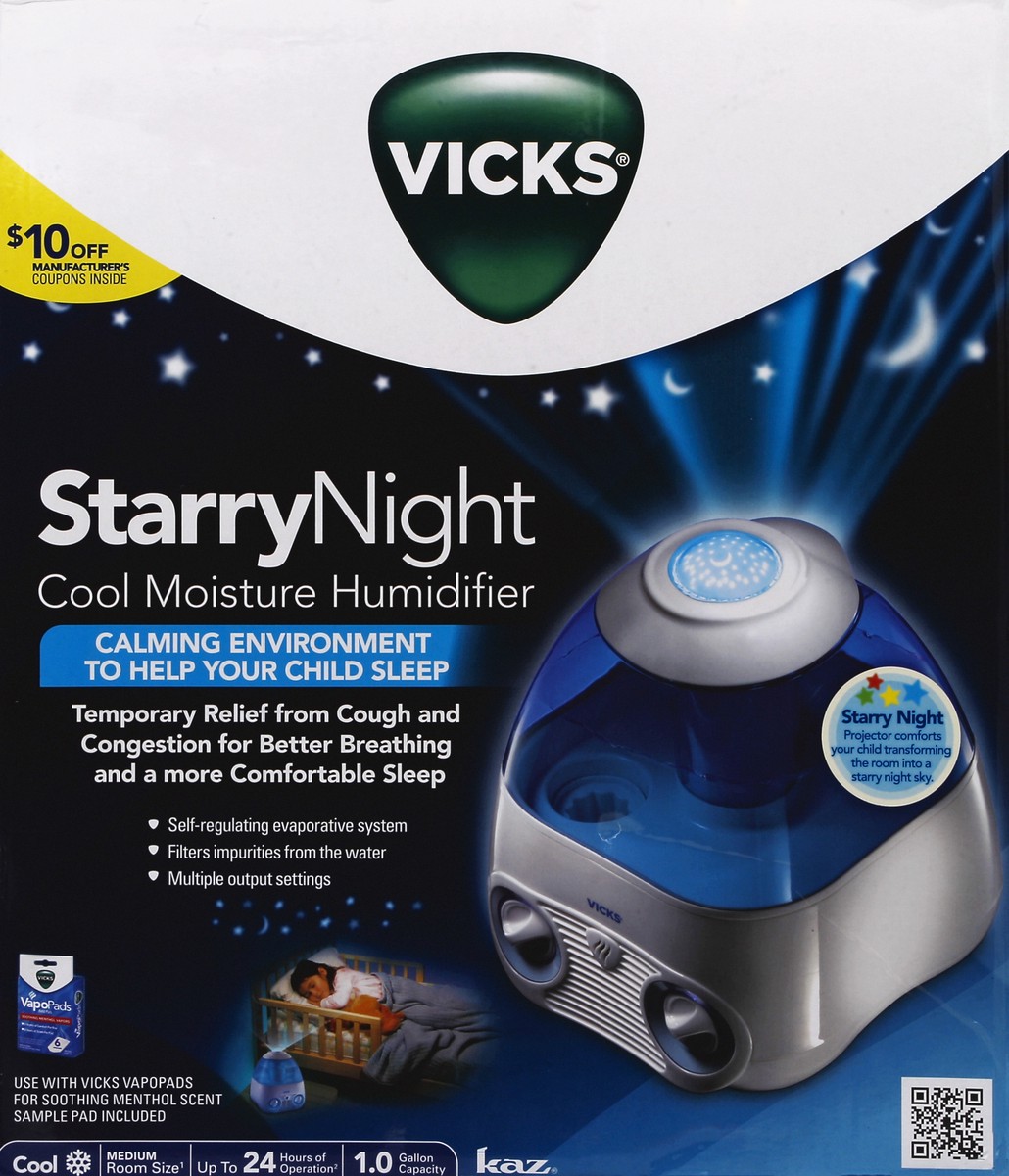 slide 1 of 5, Vicks Humidifier 1 ea, 1 gal