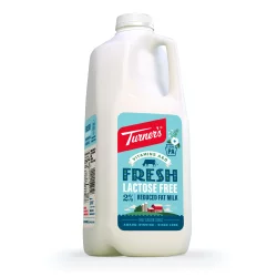 Turner's 2% Reduced Fat Lactose Free Milk