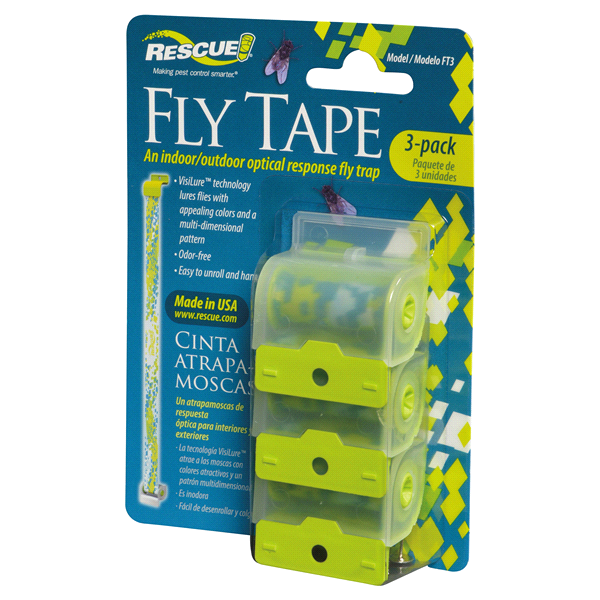 slide 1 of 1, RESCUE! Fly Tape, 3 ct