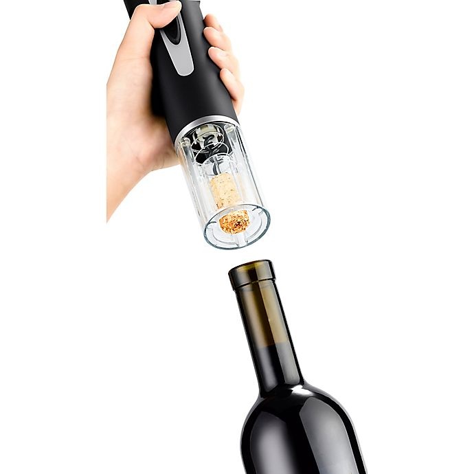 slide 8 of 9, Ozeri Prestige II Cordless Electric Wine Opener - Black, 1 ct