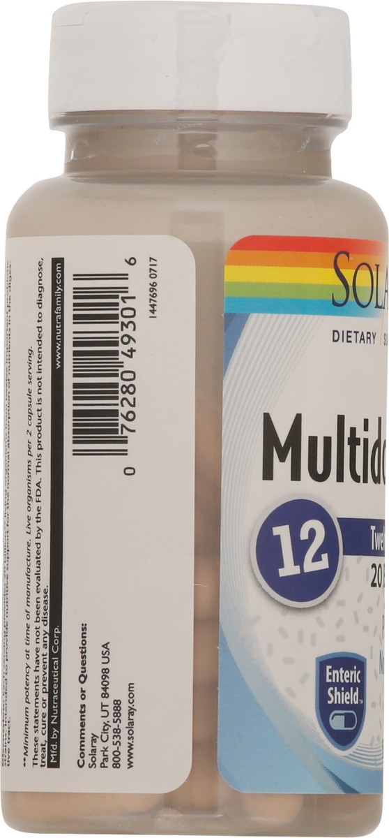 slide 10 of 14, Solaray Multidophilus, 50 ct