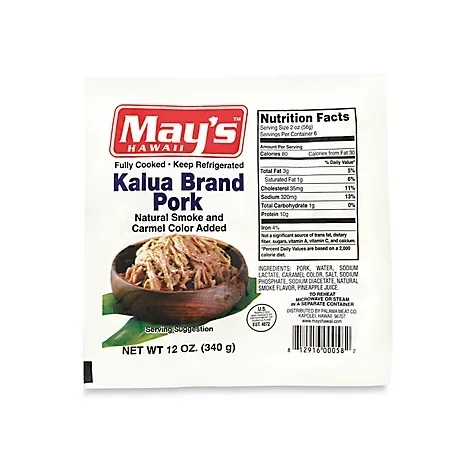 slide 1 of 1, Mays Kalua Pork - 12 Oz, 12 oz