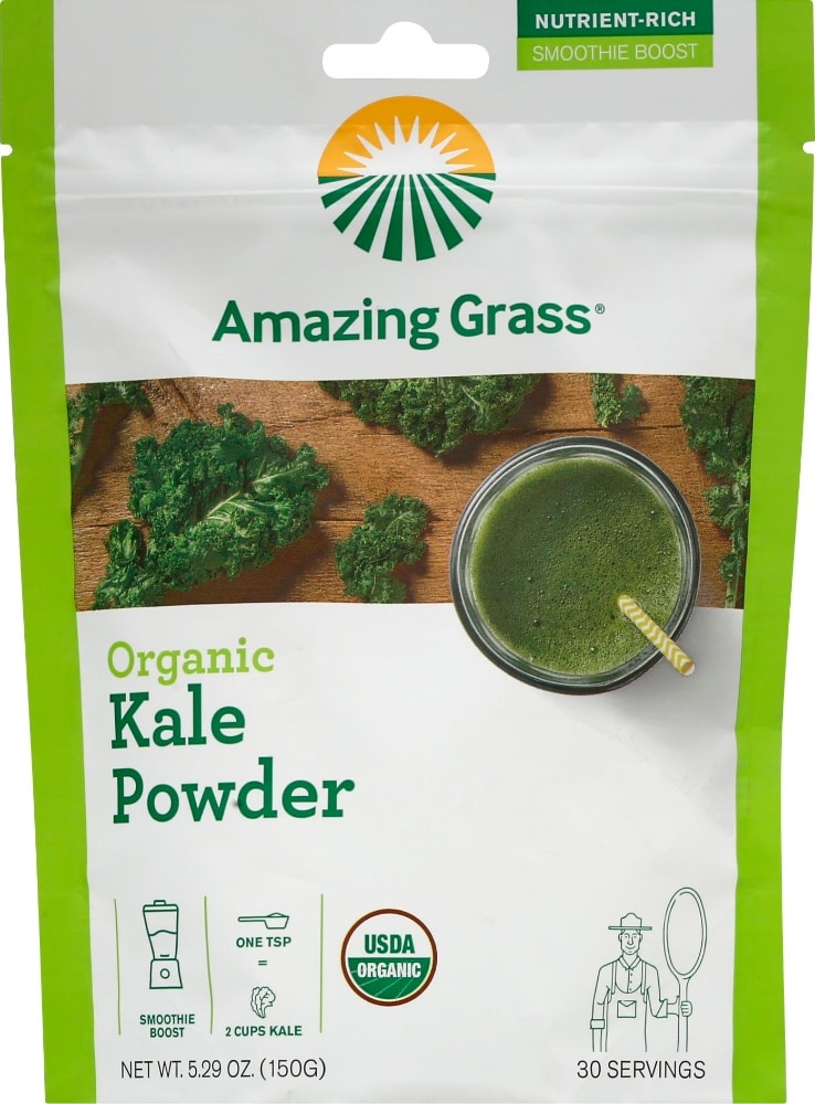 slide 1 of 1, Amazing Grass Organic Protein & Kale Powder, 5.29 oz