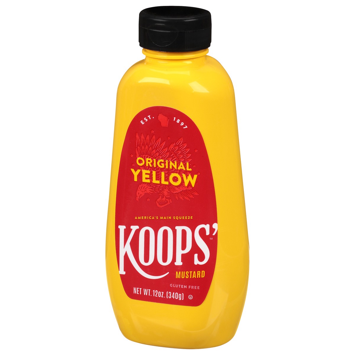 slide 3 of 9, Koops' Koop's Yellow Mustard, 12 oz