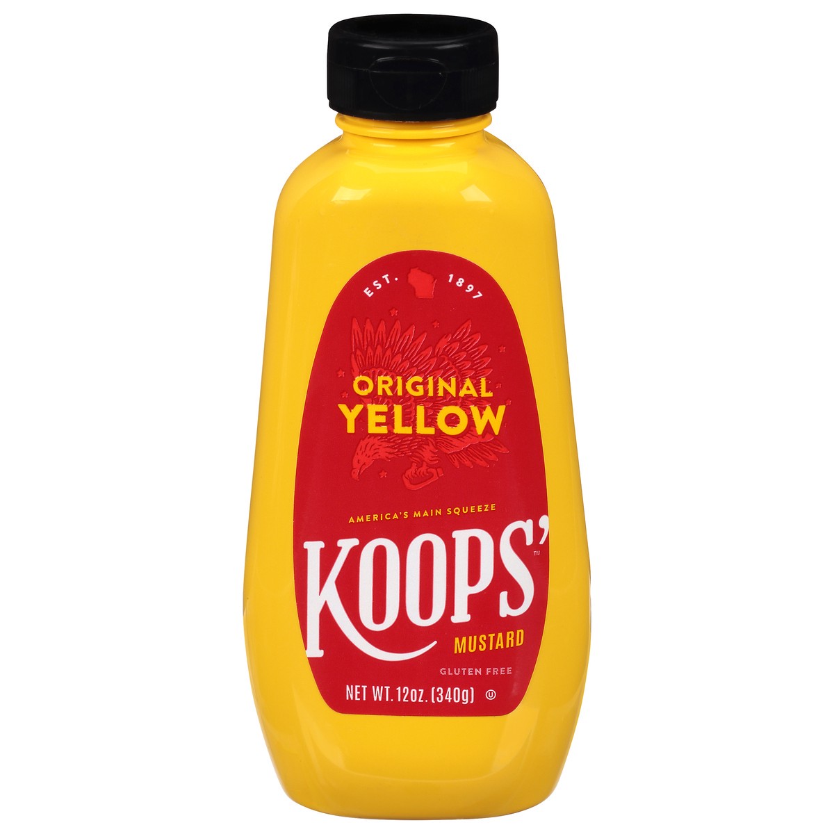 slide 1 of 9, Koops' Koop's Yellow Mustard, 12 oz