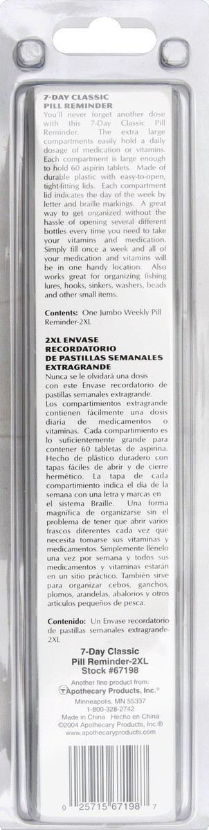 slide 3 of 3, EZY Dose Pill Reminder 1 ea, 1 ct