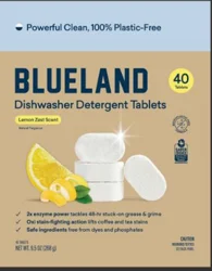Blueland Dish Detergent 40 ct Lemon Zest