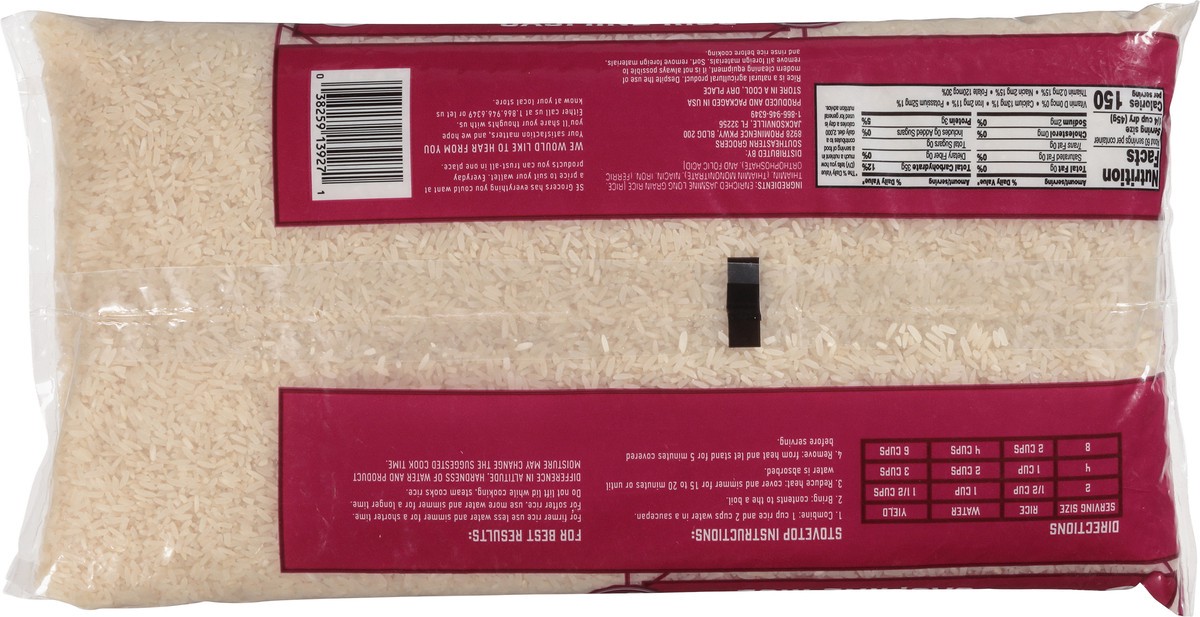 slide 8 of 13, Se Grocers Long Grain Jasmine Rice 5 Pounds, 5 lb
