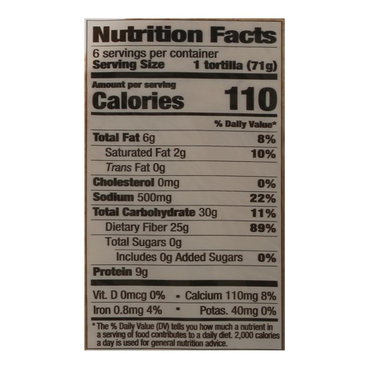 slide 7 of 14, Mission Carb Balance Whole Wheat Flour Tortillas, Burrito Size, 6 Count, 6 ct