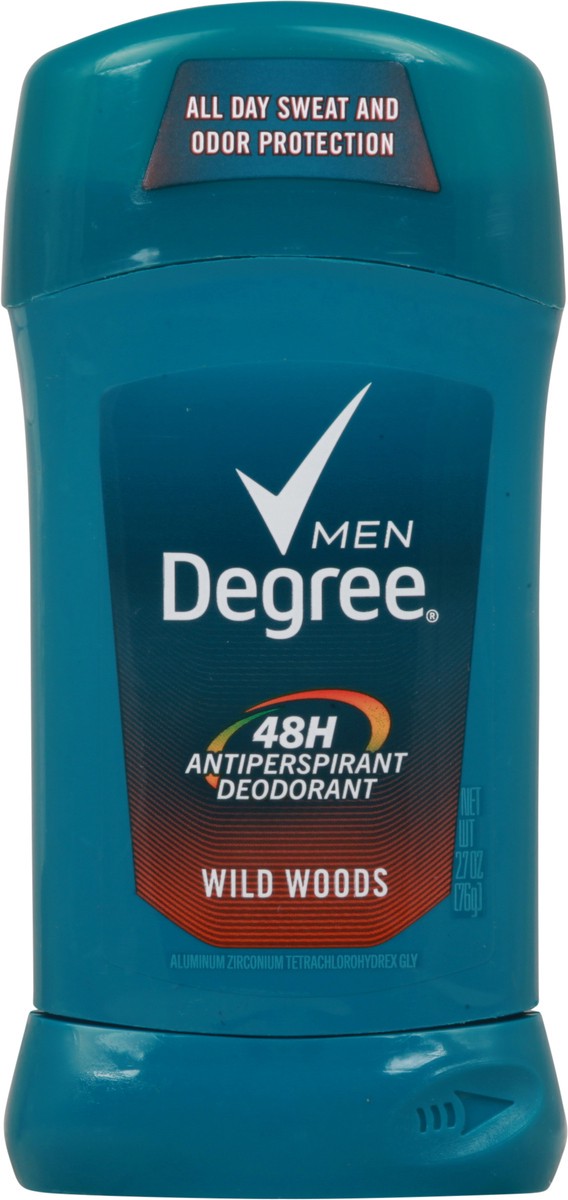 slide 1 of 9, Degree Wild Woods Antiperspirant Deodorant 27 oz Tube, 2.7 oz