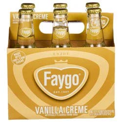 Faygo Vanilla Crème Glass Bottles
