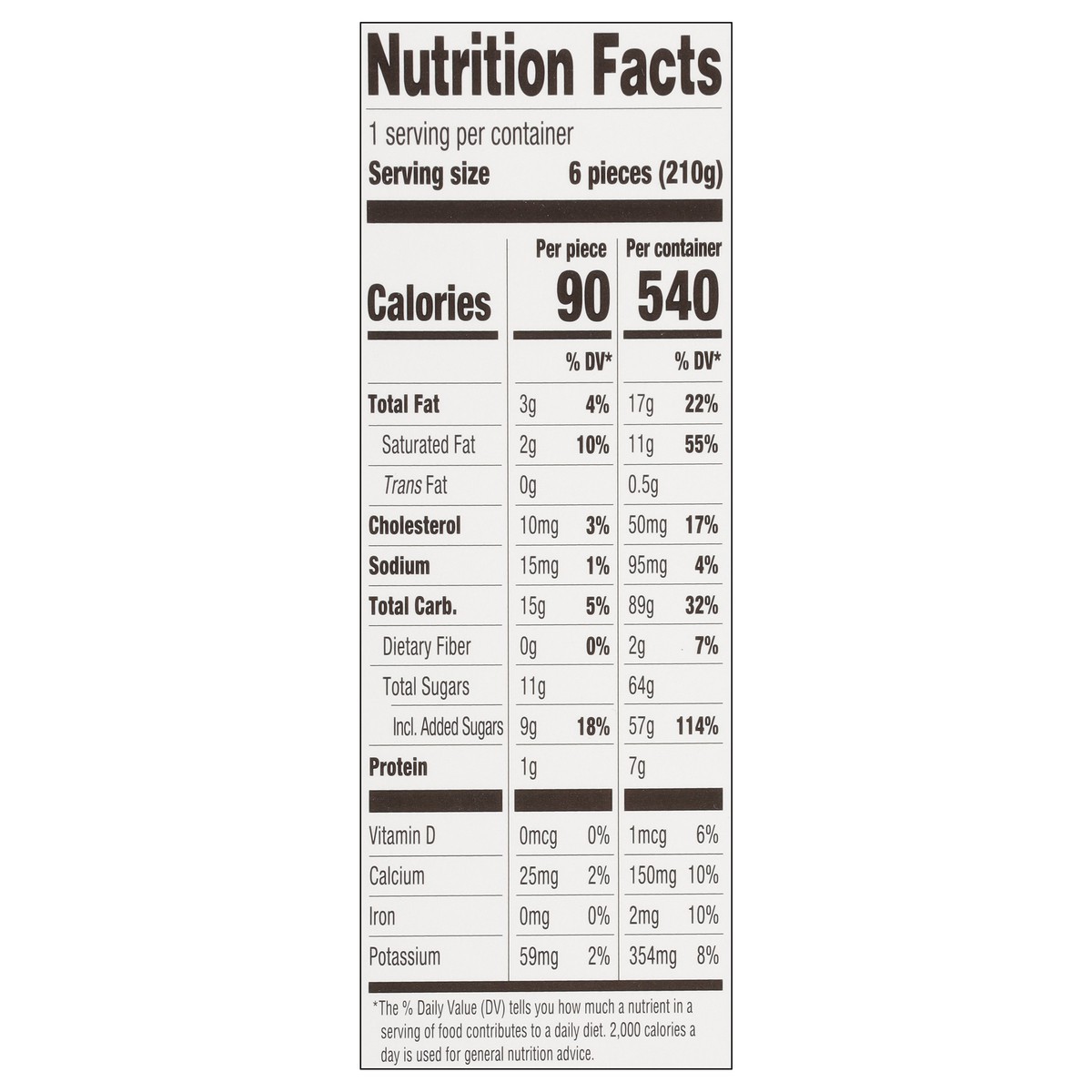 slide 9 of 13, Bubbies Super Premium Mint Chocolate Chip Mochi 6 - 1.25 oz Pieces, 6 ct