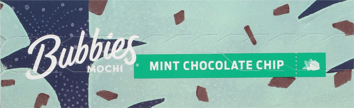slide 5 of 13, Bubbies Super Premium Mint Chocolate Chip Mochi 6 - 1.25 oz Pieces, 6 ct