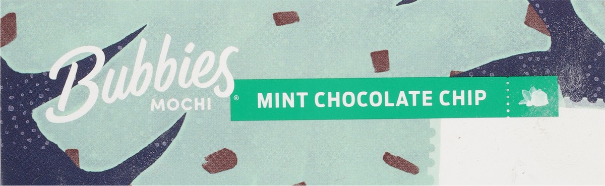 slide 7 of 13, Bubbies Super Premium Mint Chocolate Chip Mochi 6 - 1.25 oz Pieces, 6 ct