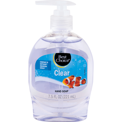 slide 1 of 1, Best Choice Clear Liquid Hand Soap, 7.5 oz