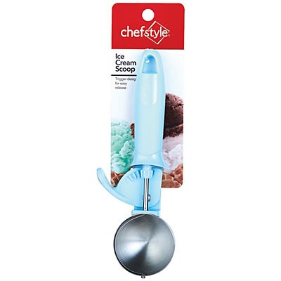 slide 1 of 1, chefstyle &nbsp;Ice Cream Scoop Trigger Deluxe Blue, 1 ct