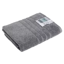 Martex Ultimate Soft Light Grey Solid Bath Towel