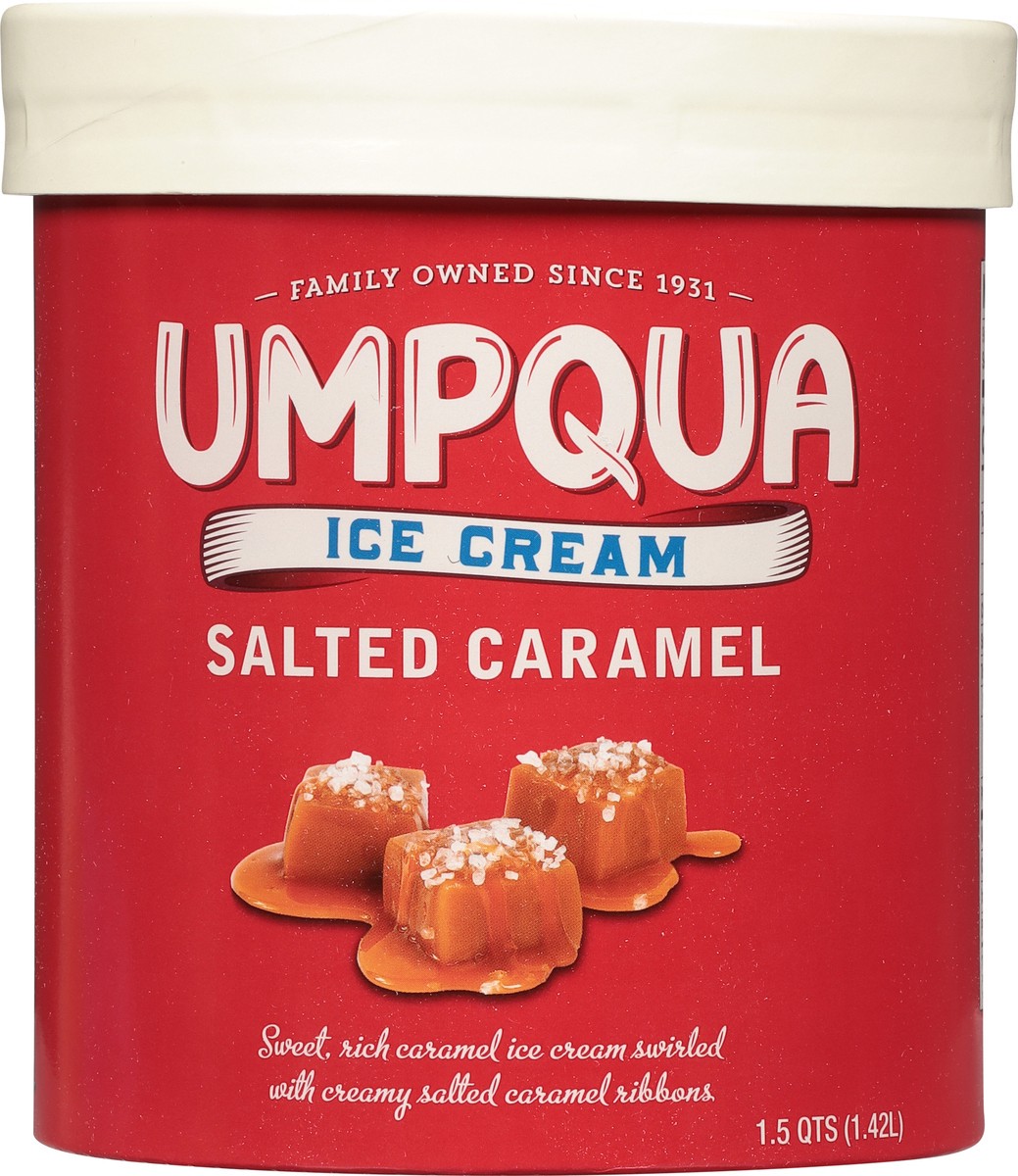 slide 6 of 9, Umpqua Salted Caramel Ice Cream 1.5 qt, 1.5 qt