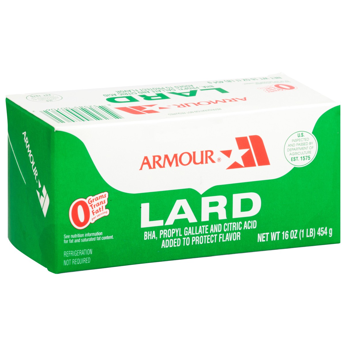 slide 14 of 14, Armour Lard Carton, 16 oz