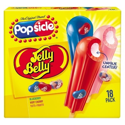 slide 1 of 4, Popsicle Jelly Belly Ice Pops, 18 ct