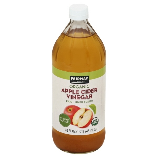slide 1 of 1, Fairway Organic Apple Cider Vinegar Raw, 32 fl oz