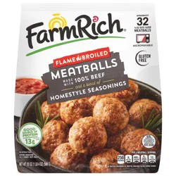 Farm Rich Flame Broiled Meatballs 20 oz