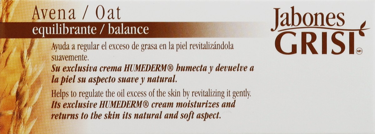 slide 3 of 6, Grisi Oat Nat Soap, 3.5 oz