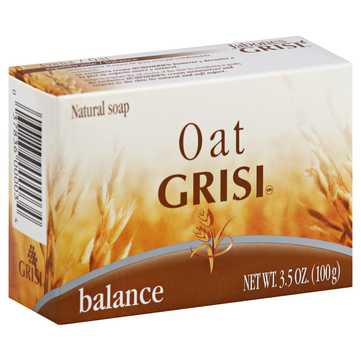 slide 2 of 6, Grisi Oat Nat Soap, 3.5 oz