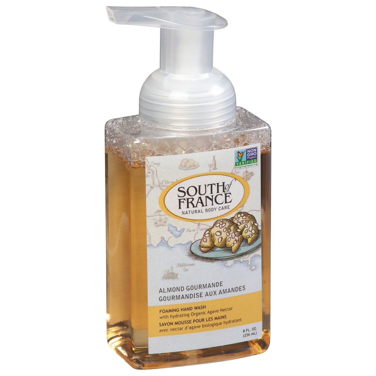 slide 5 of 11, SOF Hydrating Sweet Almond Foaming Hand Wash with Agave Nectar 8 Fl Oz, 8 fl oz