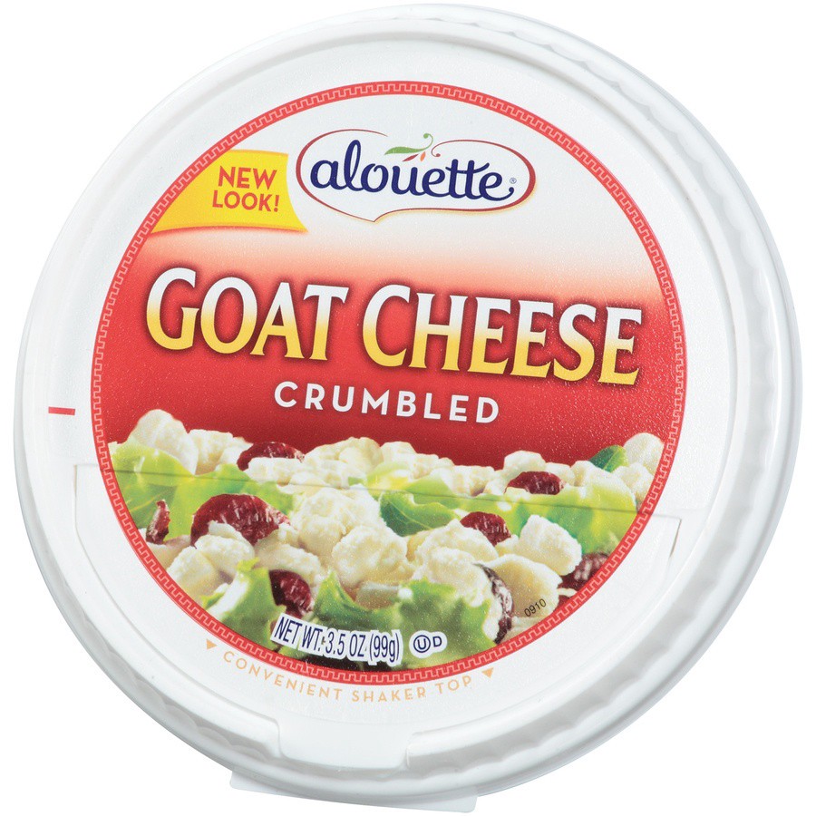 slide 3 of 3, Alouette Goat Cheese Crumbled, 3.5 oz