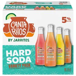 Cantaritos Variety Pack Hard Soda 12 - 12 fl oz Bottles