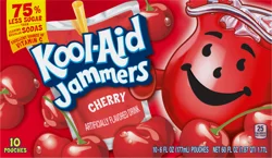Kool-Aid - Jammers 10ct Cherry Drink Pouches (60 Oz)