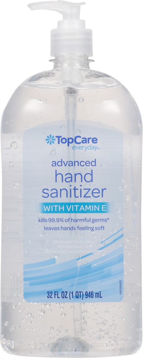 slide 1 of 13, TopCare Everyday With Vitamin E Advanced Hand Sanitizer 32 fl oz, 32 fl oz