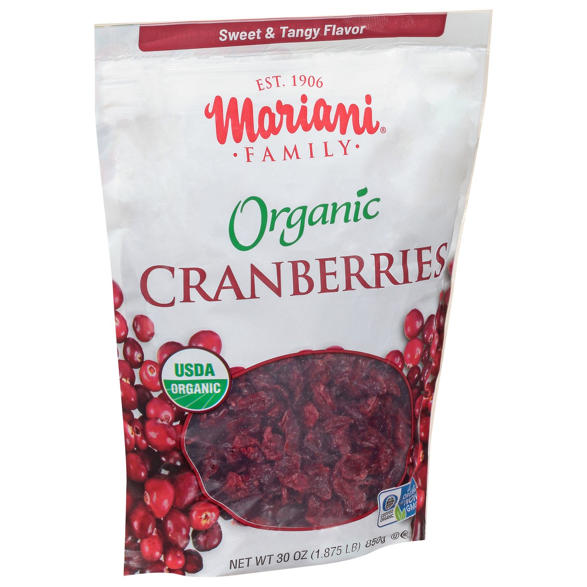 slide 8 of 13, Mariani Organic Cranberries 30 oz Pouch, 30 oz