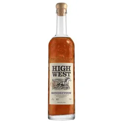 High West Rendezvous Rye Whiskey, 750ml Bottle, 92 Proof