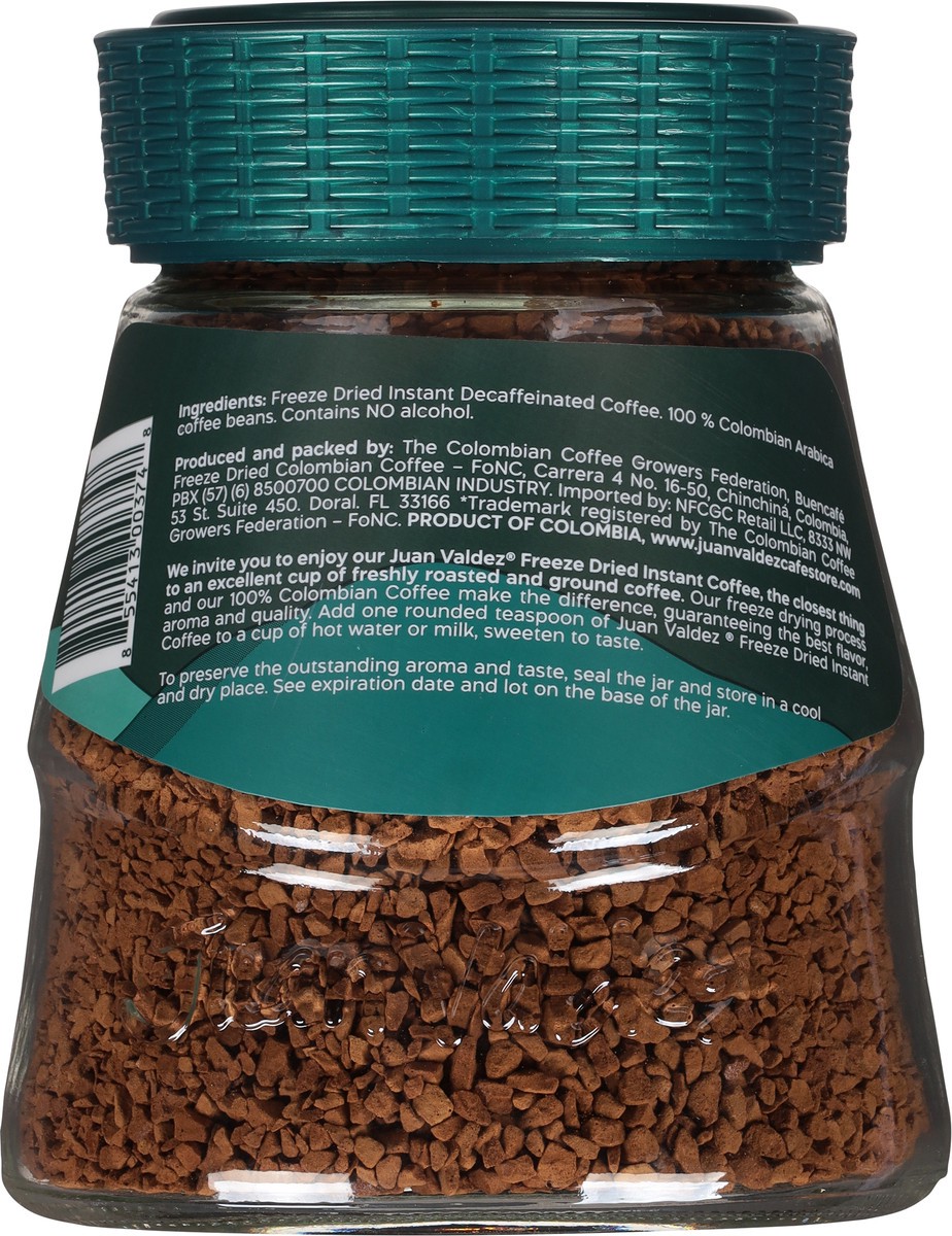 slide 9 of 10, Juan Valdez Decaffeinated Freeze Dried Instant Coffee - 3.5 oz, 3.5 oz