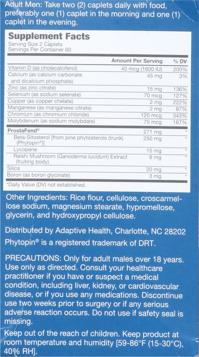 slide 5 of 15, Super Beta Prostate Advanced Dietary Supplement 120 Caplets, 120 ct
