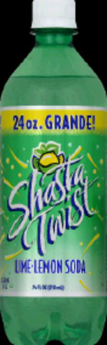 slide 1 of 1, Shasta Lemon Twist, 24 oz