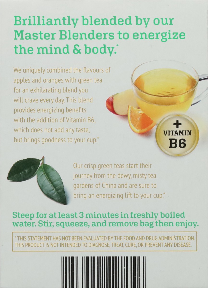 slide 6 of 9, Twining Tea Superblends Energy Citrus & Apple Flavoured Green Tea - 16 ct, 