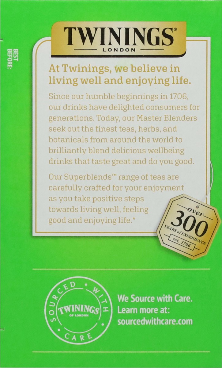 slide 2 of 9, Twining Tea Superblends Energy Citrus & Apple Flavoured Green Tea - 16 ct, 