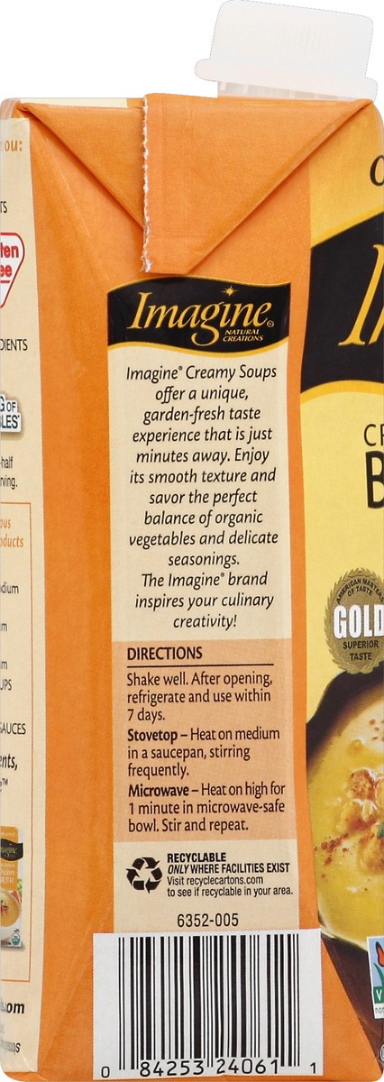 slide 3 of 6, Imagine Foods Organic Creamy Butternut Squash Soup, 16 oz