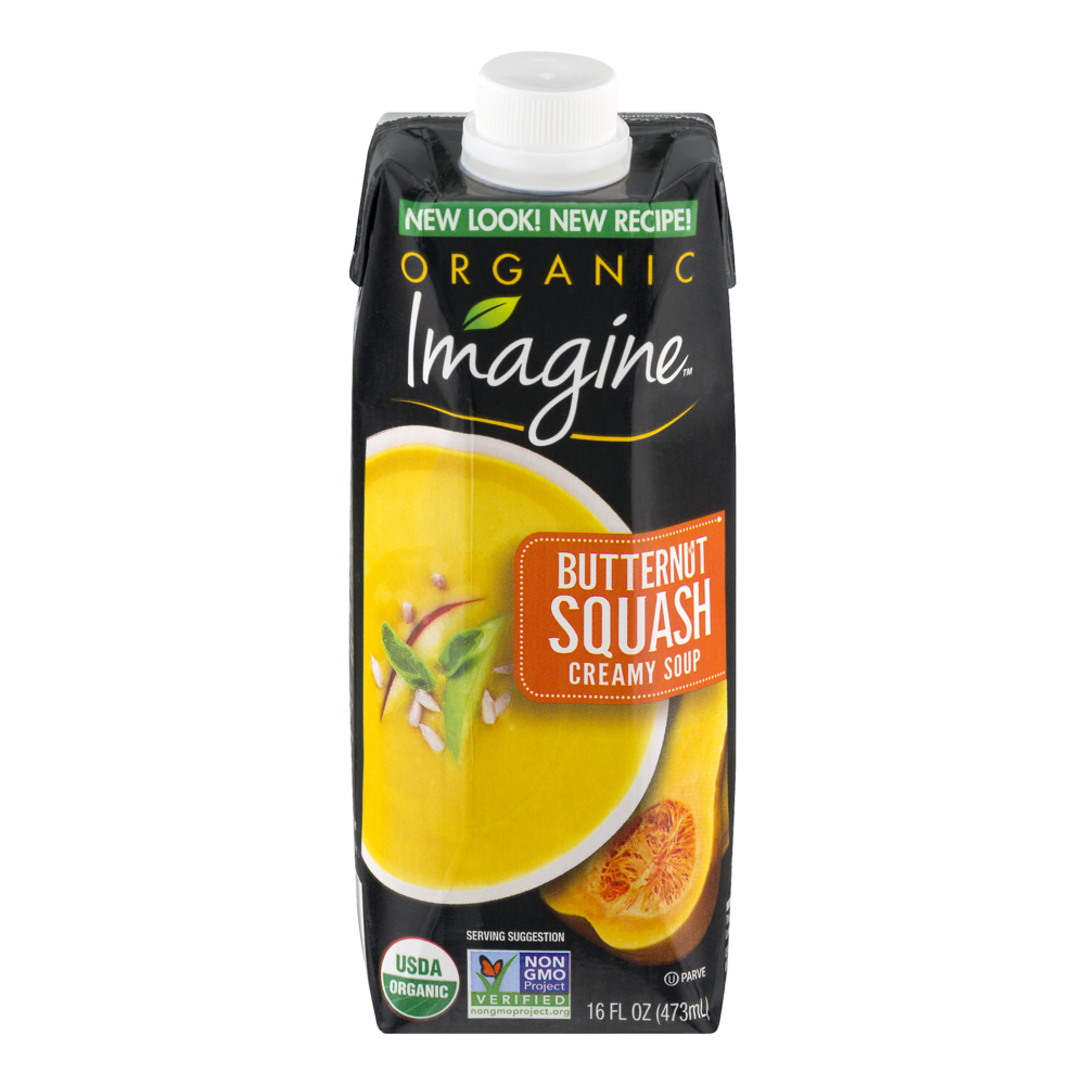 slide 1 of 1, Imagine Foods Organic Creamy Butternut Squash Soup, 16 oz