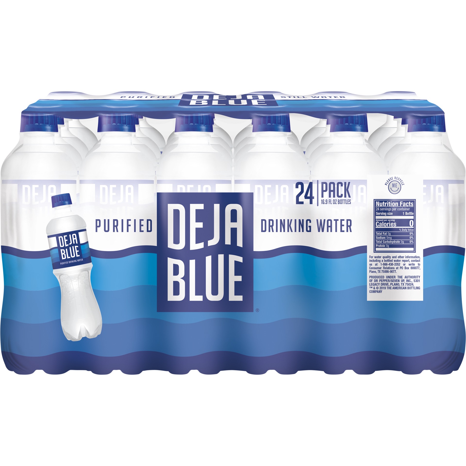 slide 5 of 5, Deja Blue Drinking Water 24Pk, 24 ct; 1/2 liter