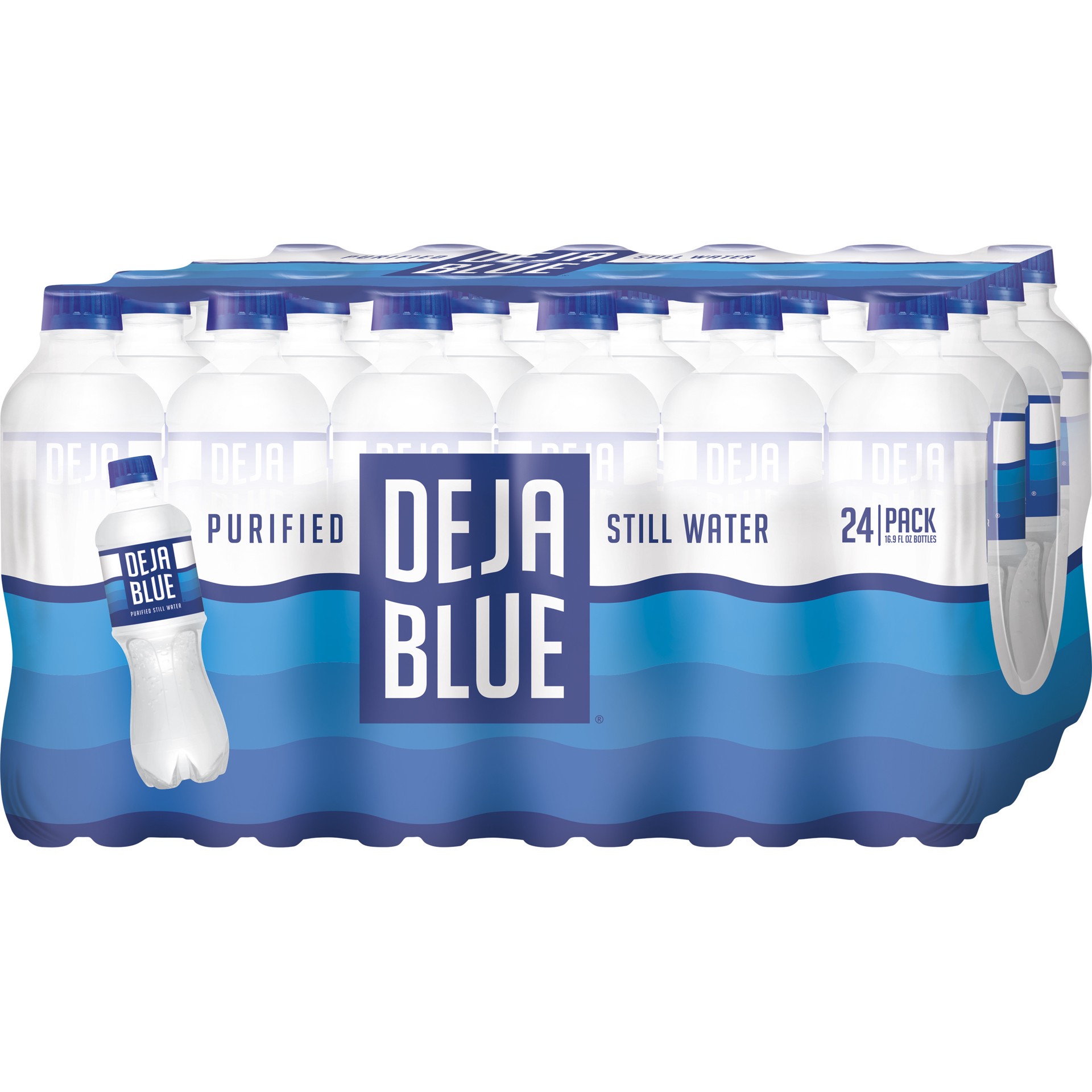 slide 3 of 5, Deja Blue Drinking Water 24Pk, 24 ct; 1/2 liter