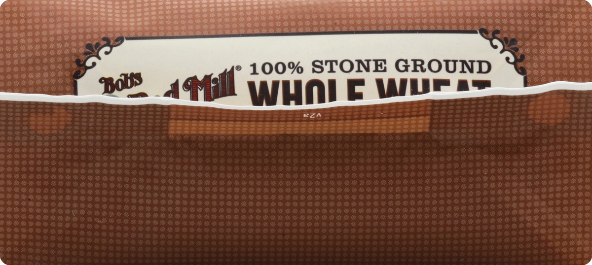 slide 4 of 5, Bob's Red Mill Organic 100% Stone Ground Whole Wheat Flour, 48 oz