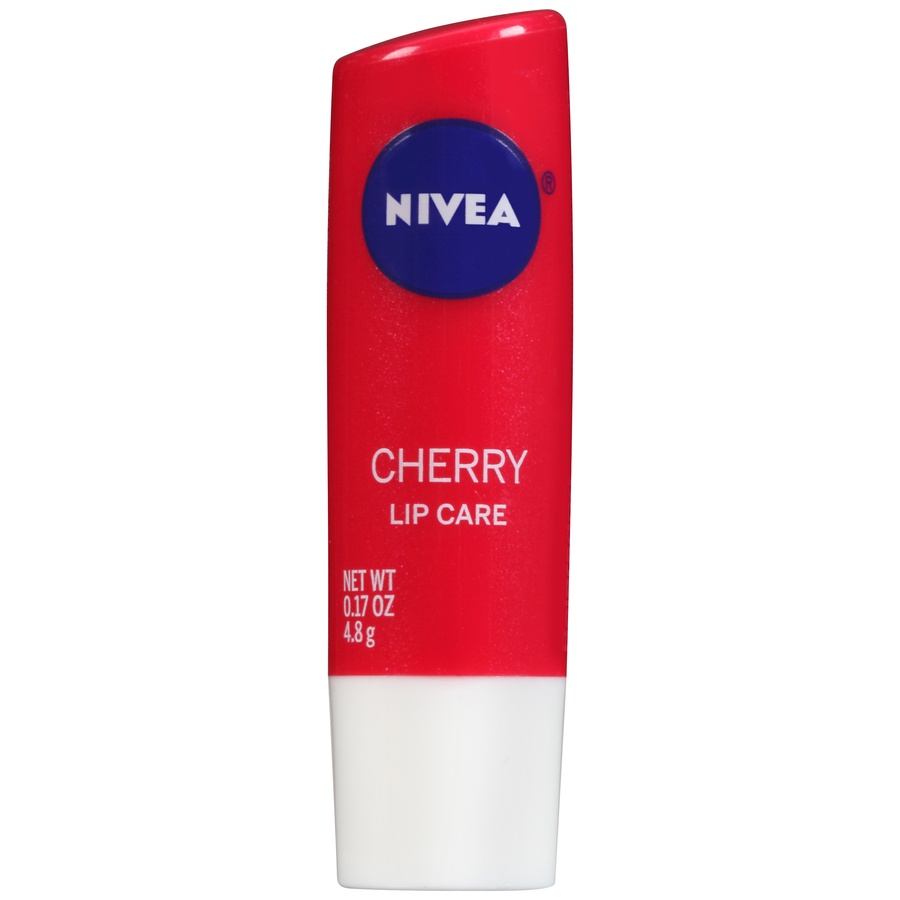 slide 1 of 1, Nivea Lip Care - Cherry, 1 ct