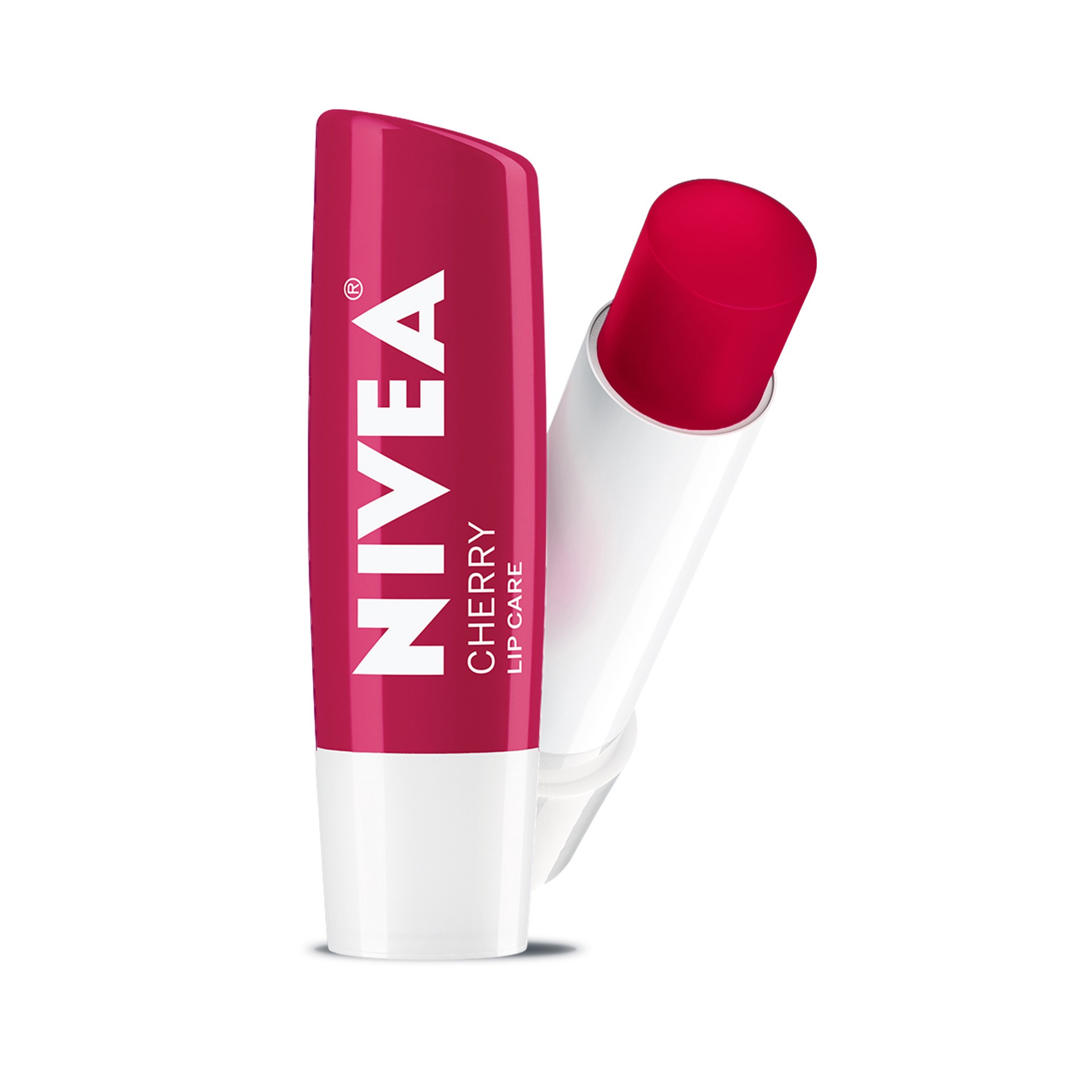 slide 1 of 5, Nivea Lip Care - Cherry, 1 ct